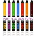 Tukkumyyntitaso Vape Puff Flex 2800 Puffs Stock